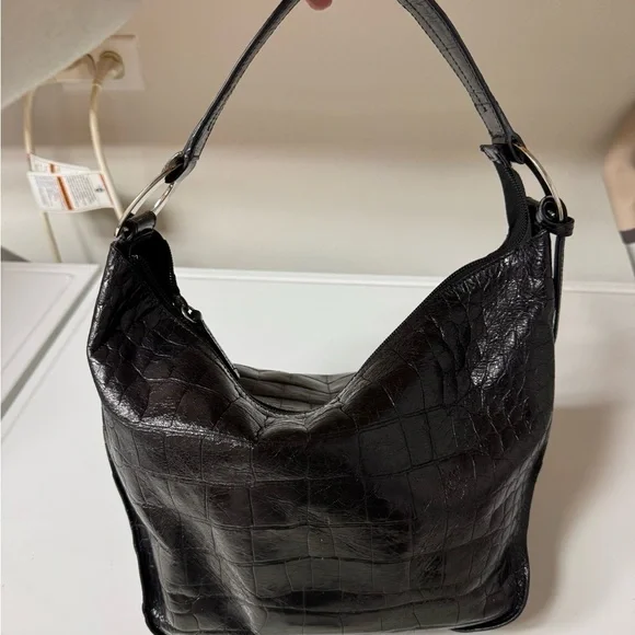 Furla Crocodile-Embossed Women's Bag - Picture 13 of 16